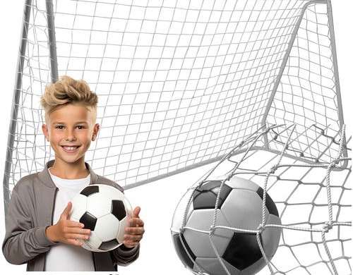 Trizand Metal Soccer Goal Net