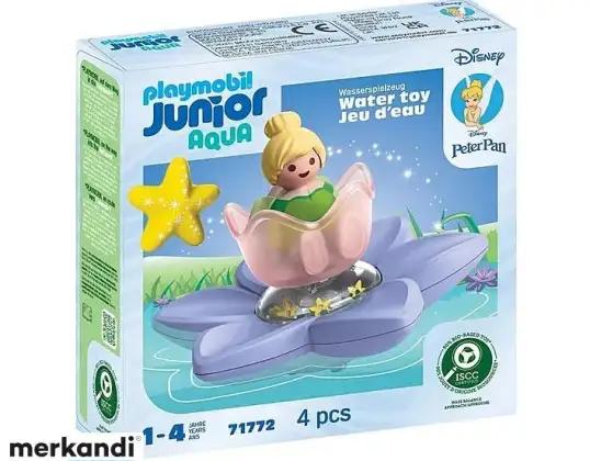 Junior &amp; Disney figurine set: Tinker bell and magic swimming flower