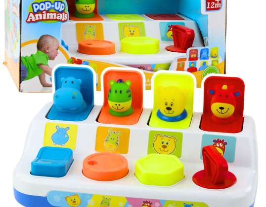 Jeu interactif d’animaux pop-up pour les enfants