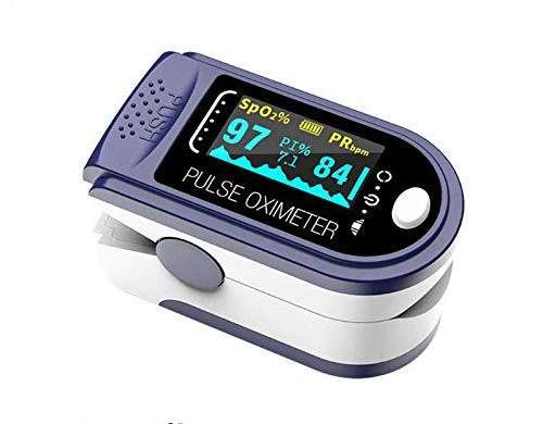 PULSOXIMETER VINGER HARTSLAG PULS PULS VERZADIGING OLED CE-GECERTIFICEERD