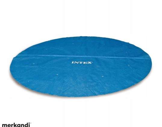 POKRYWA SOLARNA MATA GRZEWCZA DO BASENU OGRODOWEGO 457 CM INTEX DUŻA
