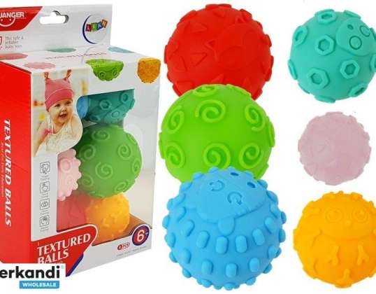 Sensory Balls Farbige Bälle für Babys 6 Stück