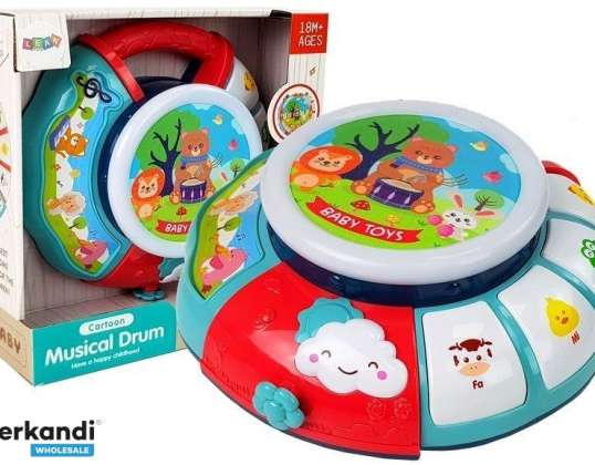 Interactieve Baby Drum Lichteffecten Liedjes Piano 21cm
