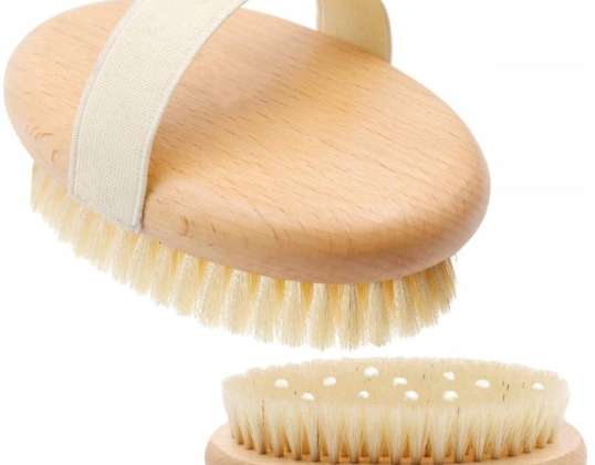 NATÜRLICHE NASSKÖRPERMASSAGEBÜRSTE