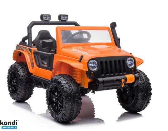 Batteridrevet bil XB 1118 oransje