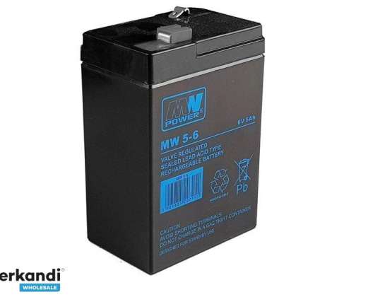 AGM gel car battery for 6V5Ah battery
