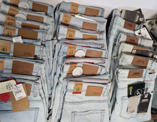 LICHIDARE!!!! Pantaloni Denim model: Slim, Super Slim, Skinny, Marimi 36-50
