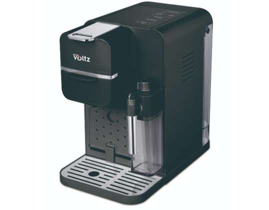 Oliver Voltz OV51171I5, Coffee Maker 5-in-1, 19 bar/1350W, with milk tank, Black