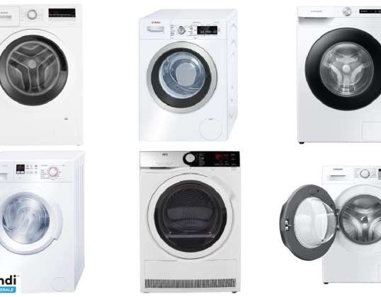 Lot de 32 unités de Machines à laver et Sèche linge   Reconditionné...