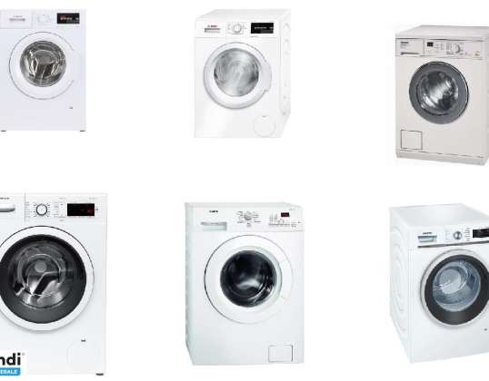 Lot de 28 unités de machine à laver et sèche linge   Reconditionné...