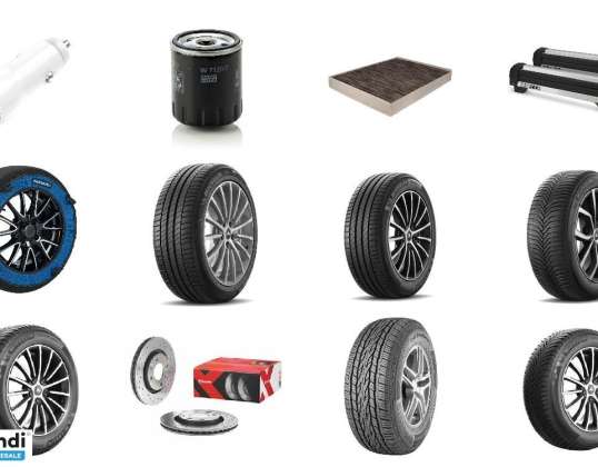 Lot de 432 unités de pièces et équipements automobile   Neuf avec e...