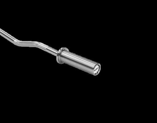 Olympic curl bar 50 mm med lejer Olympic curl bar med lejer 120 cm 9 kg REBEL ACTIVE
