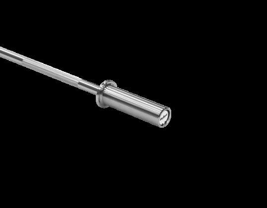 Olympijská rovná tyč 50 mm s ložisky Olympijská činka s ložisky 120cm 9kg REBEL ACTIVE