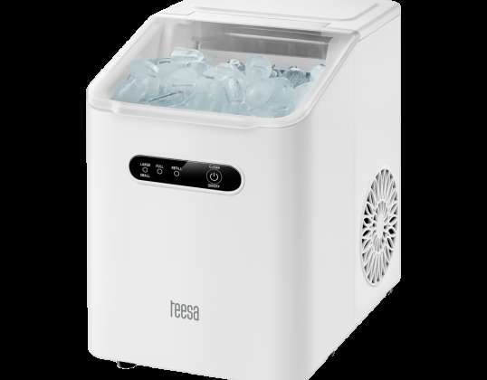 LEC TSA5009 Kostkarka do lodu TEESA EASY ICE. 11kg lodu . 1L . 110W. dwa rozmiary kostek. autoczyszczenie