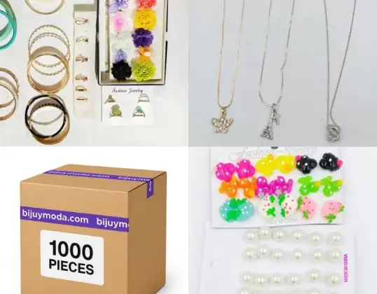 SUPPLIER JEWELRY WHOLESALE Lot – 1000 Assorted Grade A Units