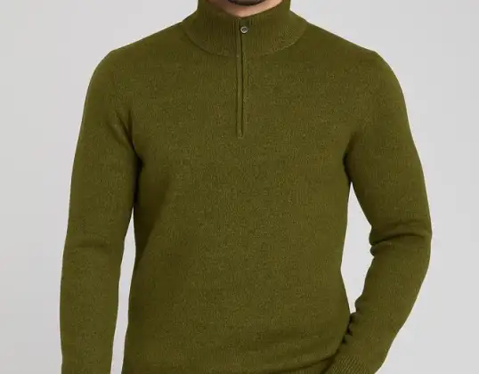 Mix aus verschiedenfarbigen Strickpullovern für Herren
