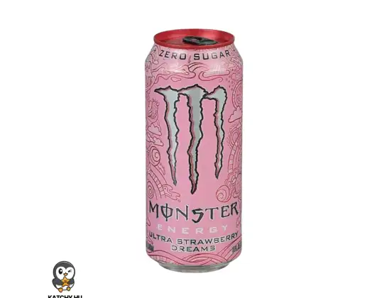 Monster Strawberry Dreams Энергетический напиток без сахара 473мл