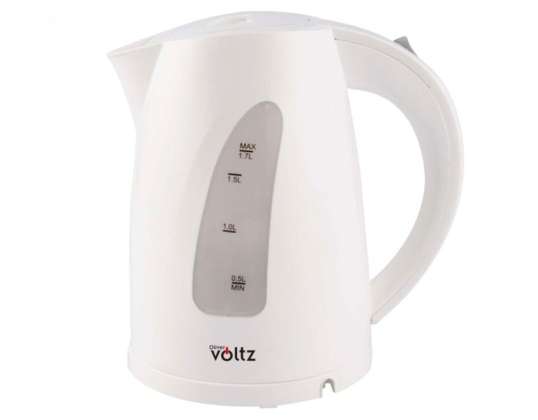Oliver Voltz OV51230B, Electric cordless kettle 2200W, 1.7 l, White