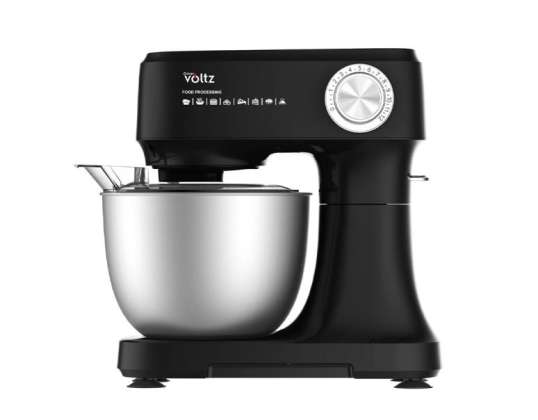 Planetary Mixer Oliver Voltz OV51115I, 800W, stainless steel bowl-3,5 l, 12 speeds+Pulse, Black