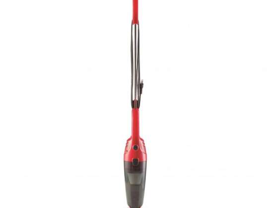 Vacuum cleaner 2in1 Rosberg R51001A, 600W, 0.8 l, Cyclone, Without Bag, Red