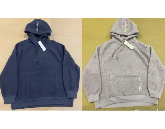 Calvin Klein Venta al por mayor hombres&amp;#039; Surtido de sudaderas con capucha S 12 piezas.