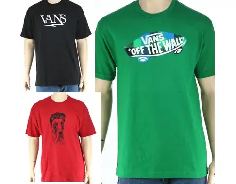Furgoni vairumtirdzniecība vīriešu s/s grafiskās tees 48gab.