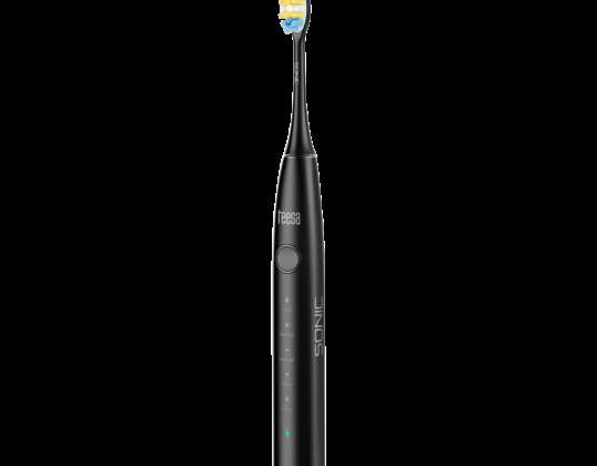 LEC TSA8087 B TEESA SONIC 2 Brosse à dents sonique Noir . 5 modes de fonctionnement. étui de voyage . USB Type-C