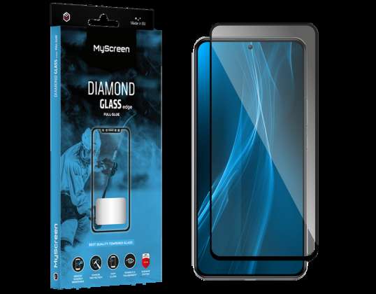 Sticlă de protecție MyScreen DIAMOND GLASS LITE edge FULL GLUE neagră Samsung Galaxy S23 FE