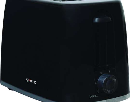 Oliver Voltz Daisy OV51440W, Toaster, 700W, 6 settings, Black