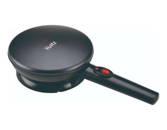 Oliver Voltz OV51323B, Handy Crepe Maker, 800W, 20 cm., spatula&amp;amp;egg beat &amp;amp;white bowl, Thermostat, Black