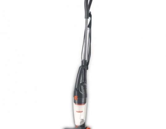 Rosberg R51001A, vacuum cleaner Stick &amp;amp; hand held 2 in 1, 600W, 0.8l capacity, HEPA filter, black