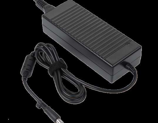 Quer-Netzteil mit Netzkabel für HP Compaq Laptop 120 W / 18.5 V / 6.5 A / 7.4x5 mm