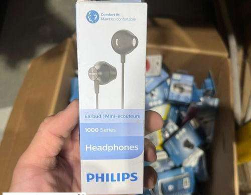341x Motorola und Philips kabelgebundene Kopfhörer mit Kabel