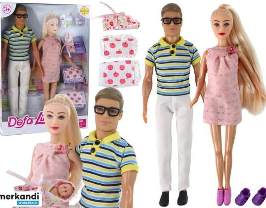 Puppe Familie Junge Mädchen Lucy Schwanger