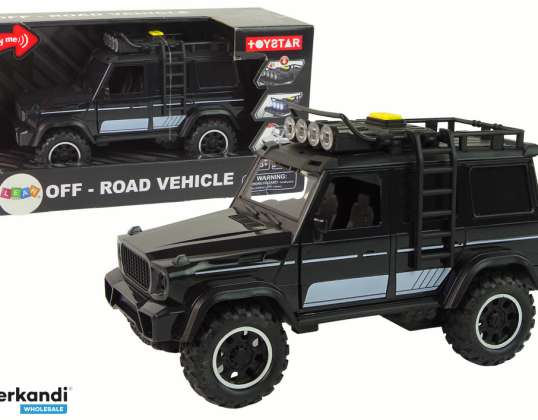 Geländewagen 1:14 Reibungsantrieb schwarz