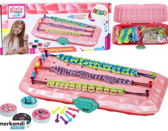 Armbånd Fremstilling Kit Box Pink