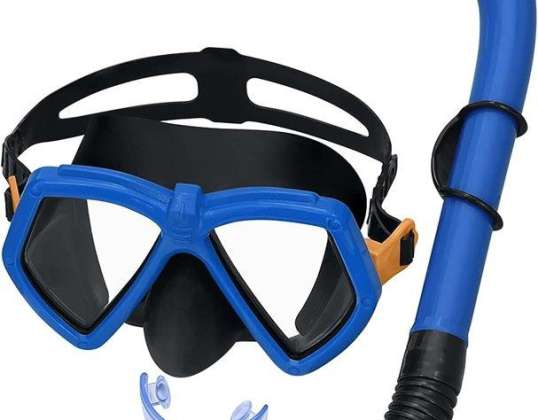 Schnorchelmaske Set Blau 24070