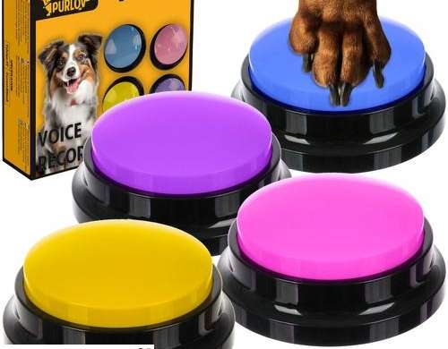 Purlov Pet Ljud Knappar 24615