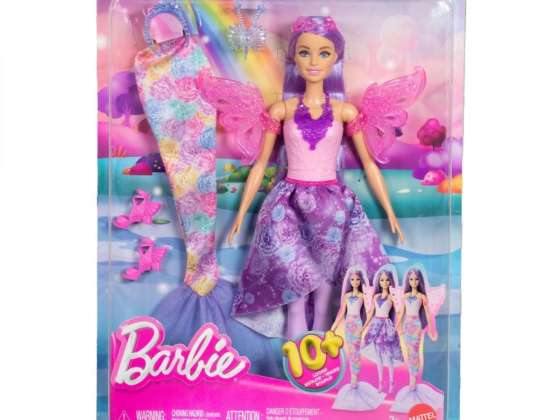 Lalka barbie baśniowe przebieranki