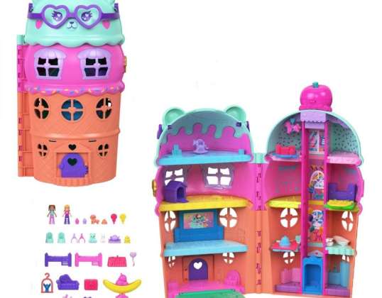 Polly Pocket Ishus Figursæt med Pool