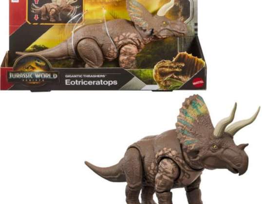Jura verden kæmpe angreb eotriceratops figur