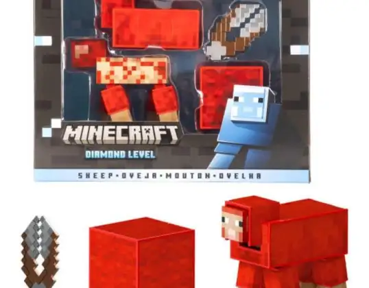 Figurine de mouton Minecraft Diamond Level