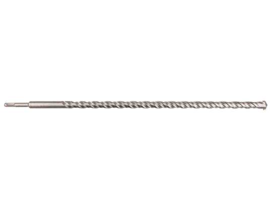SDS Plus dvigubas spiralinis betono grąžtas 22 x 600 mm
