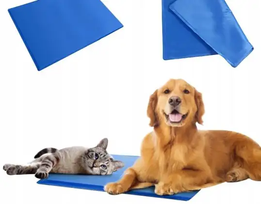 KÖPEK VE KEDİ İÇİN SOĞUTMA MATI SU GEÇİRMEZ JEL SERİN YATAK 50x65cm