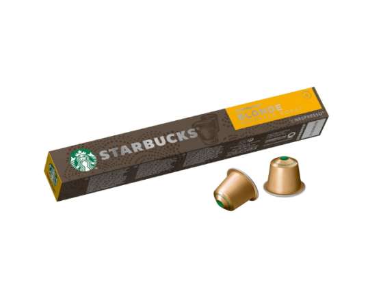 STARBUCKS - Blonde Roast Espresso 53g 10ct