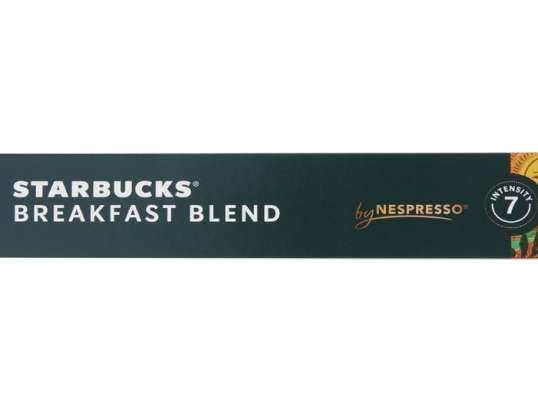 Starbucks Nespresso 10 caps Breakfast Blend