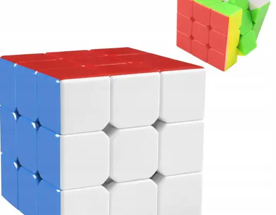 WÜRFEL 3X3X3 KLASSISCHES PUZZLESPIEL WÜRFEL BUNT