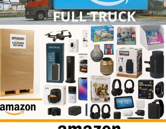 Amazon Electro Mix New GRADE A/B 32 PALLET XXL TRUCK 0,74€ UNIT