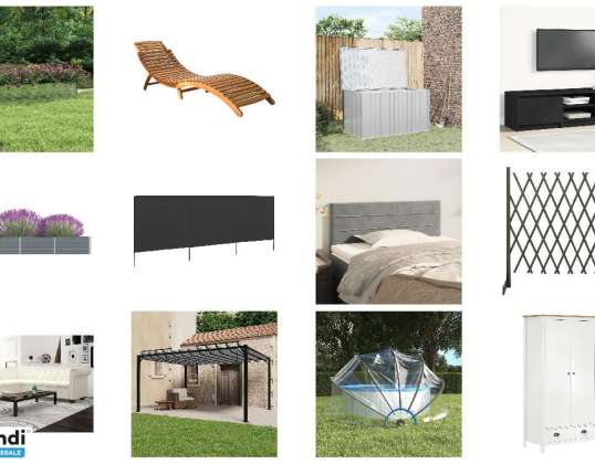 Lot de 470 unités Mobilier et autres   Non testé