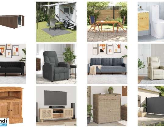 Lot de 467 unités Mobilier et autres   Non testé
